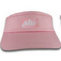 100% Cotton Visor w/Elastic Back